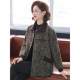 
Mom's coat 2025 autumn new style short woolen cardigan middle-aged and elderly women's fashionable casual tops