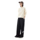 CLOUDSPACE contrast color Hasselblad line design top 2025 spring slim pullover sweatshirt for women