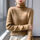 Broken code Clear clearance 100 wool sweater women's piles to repair sweater knitted thick wool turtleneck solid color bottoming shirt