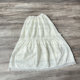 Sweet style ~ autumn and winter new models gentle lace grinding wool splicing large skirt loose waist, long skirt cake skirt
