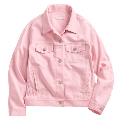 lativ Chengyi Multi-color denim loose short coat-women
