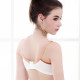 Light -hut sports underwear fixed color cotton increased size large cup all cotton ingredients without steel rim girl bra