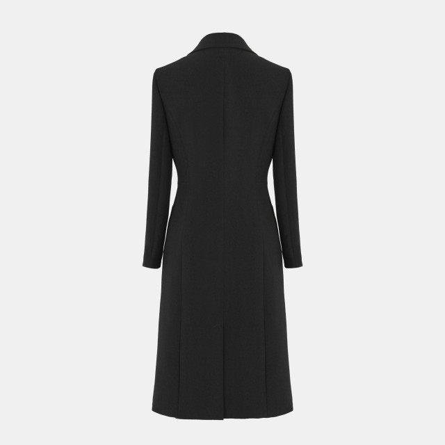 Lan Rose Large Size Women's Customer-supplied Double Twill Long Sleeve Dress Mid-length Twill Dual-purpose Long Skirt