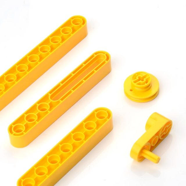 Large particle bulk building block parts mechanical gear 9656 accessories 45002 loose parts teaching aids puzzle assembly toys
