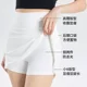 Summer ice silk sports sun protection skirt yoga belt lining without exposing high waist quick-drying tennis skirt A-line skirt new style