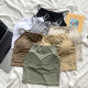 Wearing a black vest for women with chest pads for the outside for women in summer 2023 new Korean style slimming short inner halter hanger