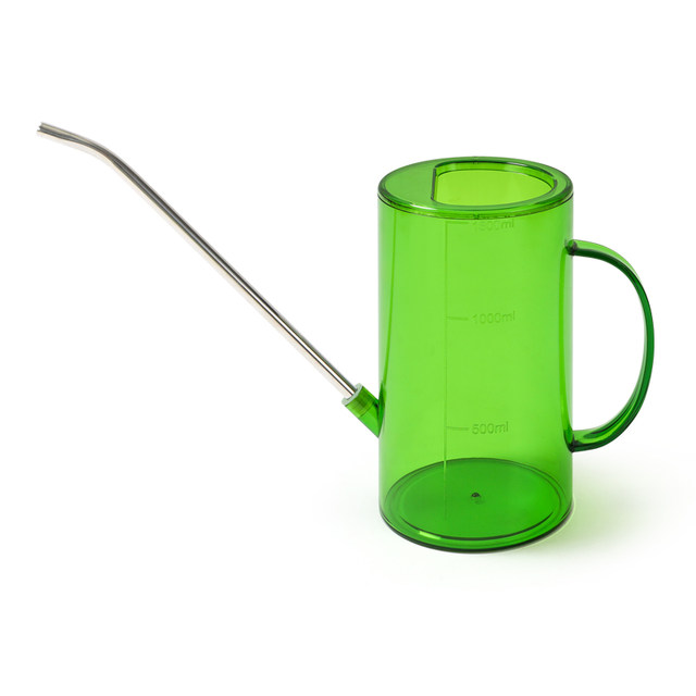 Stainless steel long mouth watering kettle home transparent sprinkler kettle pouring flower potting potted artifact tool large -capacity cannon