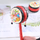 Rattle old-fashioned hand rattle baby newborn training musical instrument toy 0-1 years old can chew 12 months