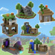 Mini MC Minecraft Magnetic Square Magnet Magnetic Stone Peripheral Boys Intellectual Assembly Building Block Toys