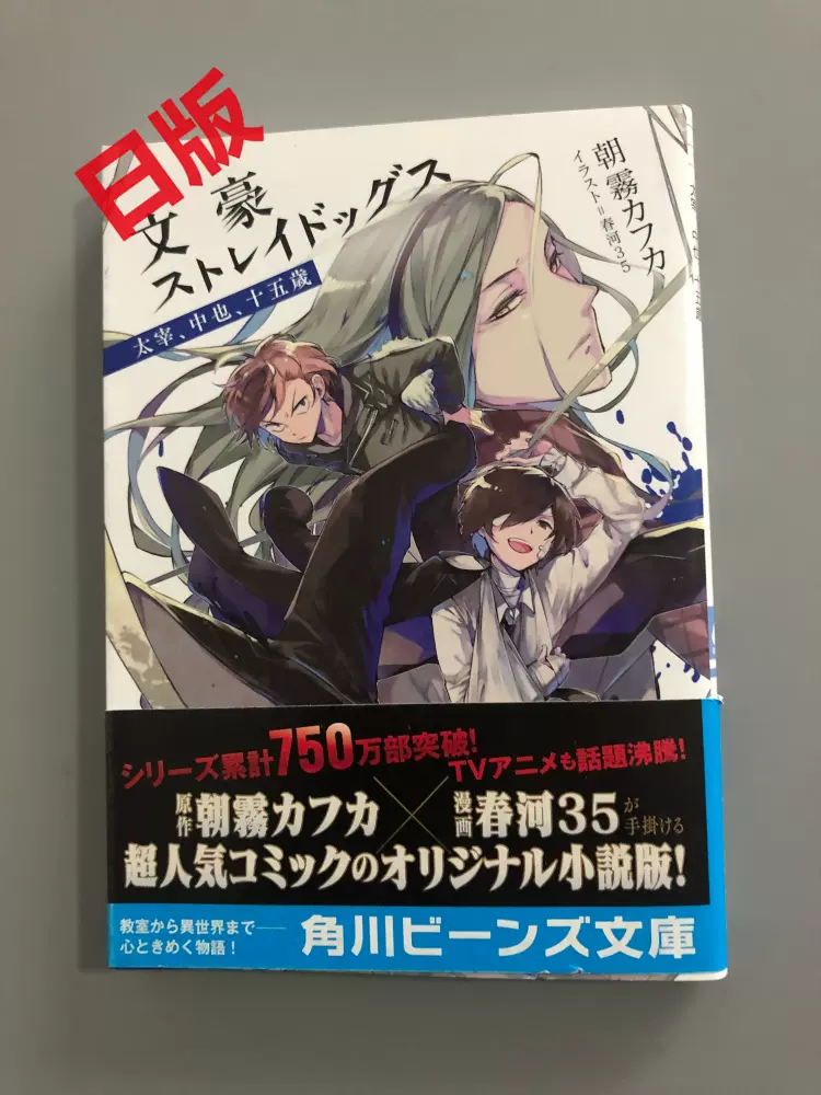 现货小说文豪野犬太宰 中也 十五岁文豪ストレイドッグス