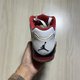 Air Jordan 5 AJ5 White Red Rukawa Maple Flame Red Low-top Retro Basketball Shoes 314338-101