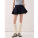 JIUJIU retro ballet style puffy pleated skirt for women in spring 2025 new high-waist cake skirt short skirt
