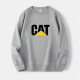 CAT Excavator Carter Logo Machinery Heavy Industry Cultural Sweater Round Neck Large Size Clothes Pullover Men's and Women's Tops