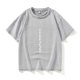 KONAMI logo T -shirt short -sleeved tide clothes female male round neck large size loose summer couple clothes on cotton
