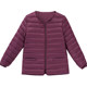 Mother's clothing with down lining for middle-aged and elderly women, thin and large size cold-proof clothing, close-fitting small cotton-padded jacket