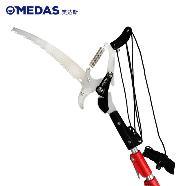 Midas high-branch saw telescopic high-altitude pruning shears to cut branches garden fruit trees high-branch scissors orchard gardening tools