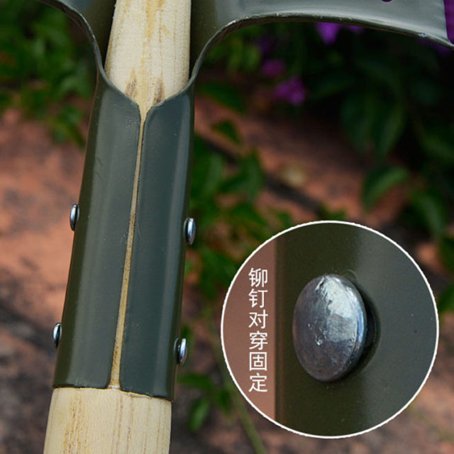 Manganese steel 205 engineering shovel small shovel outdoor iron 锹 small fishing shovel multi -function shovel