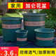 Flower pot tray household plastic flower tray flower box large succulent round base gallon chassis water tray bottom bracket