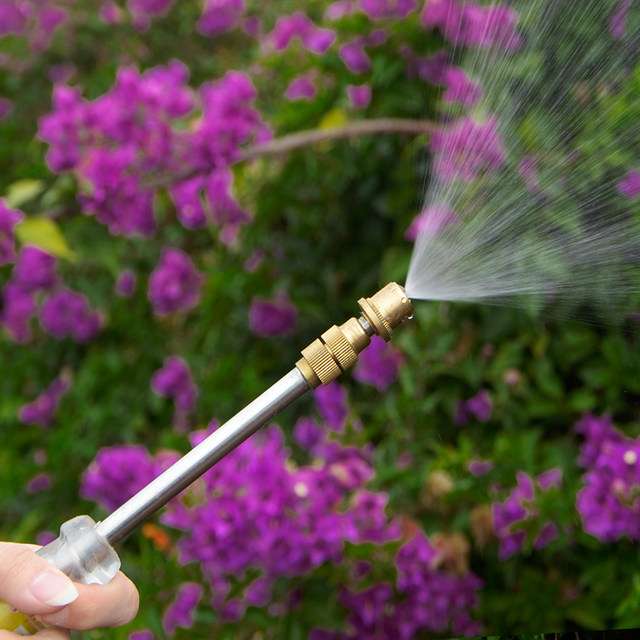 Long spray rod small manual reciprocating sprayer agricultural sprayer watering can long spray gun spraying and washing car