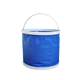 Telescopic portable outdoor waterproof Oxford cloth canvas folding bucket multi-functional car travel fishing car wash