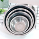 Stainless steel basin stainless steel soup basin oil basin large soup basin vegetable basin household baking basin egg beating basin seasoning basin