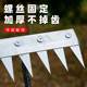 Agricultural weeding tools, manganese steel rake, multi-functional hoeing and vegetable planting tool, five-tooth new soil loosening iron nail rake