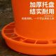 Thickened large-feeding bucket chicken food trough automatic feeding bucket chicken duck goose feed bucket chicken raising equipment supplies food trough