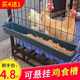 Chicken feed poultry breeding equipment chicken trough long trough feeder duck goose trough chicken trough