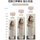White straight-leg casual pants for women in spring and autumn 2025 new high-waist dopamine wide-leg pants loose small Minnie pants