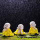 Boutique Ceramic Little Monk Tea Pets cute little Sami bonsai gardening fish tank landscaping Chinese decoration
