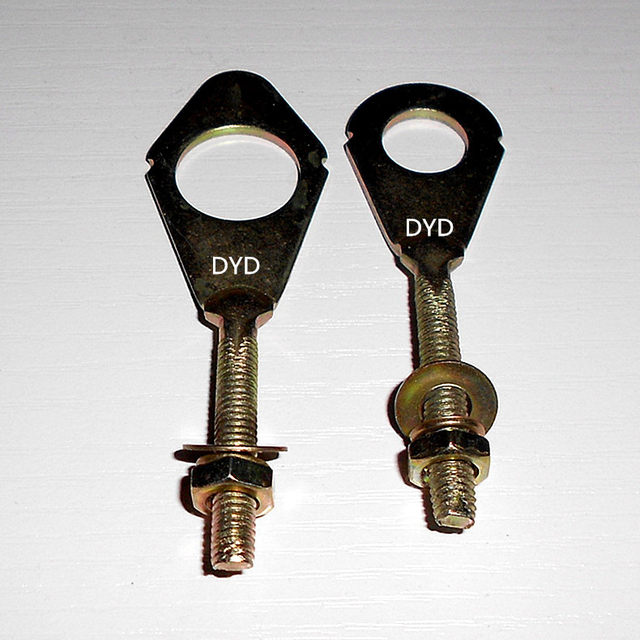 Motorcycle rear wheel large chain elastic regulator JH70 fishtail screw rear pulling orchid thousand Jin [Jin equals 0.5 kg] CD80 tightening chain