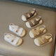 Baby boy sandals summer new baby 0-1-2 years old soft-soled non-slip toddler shoes girls open-toe beach shoes trendy 4