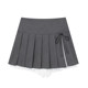 24 Xia Chun desires hot girl lace anti -glowing bows, lace -up pleated skirts, thin legs, long legs, long A -line skirt