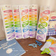 Colorful star hair clip children's bangs clip girl's forehead broken hair drops bb clip small clip hair card baby headdress