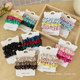 3 pieces ~ Simple solid color satin small intestine hair tie for women in autumn and winter, high elasticity and durability rubber band hair tie headband