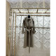 NancyCavally selected merino ultrafine wool light luxury expensive wool long classic windbreaker