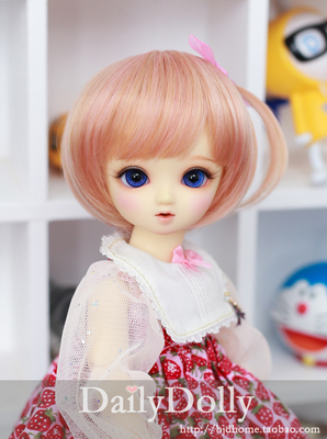 taobao agent Special clearance!Dailydolly [Cookie] BJD wig High temperature heat -resistant wire 1/6 small braid hair