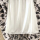 Retro leopard print skirt for women summer high waist slim mid-length printed chiffon pleated skirt A-line beach long skirt