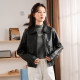 Tang Shi 2025 new spring women's inner bottom shirt half high neck niche long sleeve slim body dress Korean version white