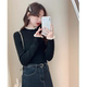 Tang Lion Half -neck Super Essence Sweaters 2024 New Positive Slim Slim Rejuvenation Covered Top Female Women's Autumn and Winter Fave

