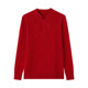 Hengyuanxiang Group Caiyang Mama's new 100% wool sweater middle-aged and elderly red sweater women's base layer sweater