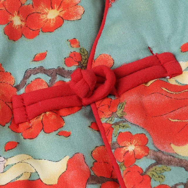 
Little Tang Dynasty cotton vest for women winter new Chinese style disc buckle diagonal placket waistcoat for mother to wear inside warm vest