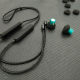 DIY custom flat -headed small size magnetic sports Bluetooth wireless HiFi wired headphones human audio earplug
