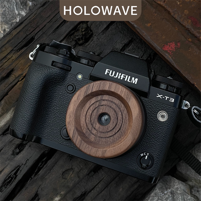 Wooden biscuit pan focus lens fixed focus 28mm full frame portrait mirrorless camera FE/X/M43 mount