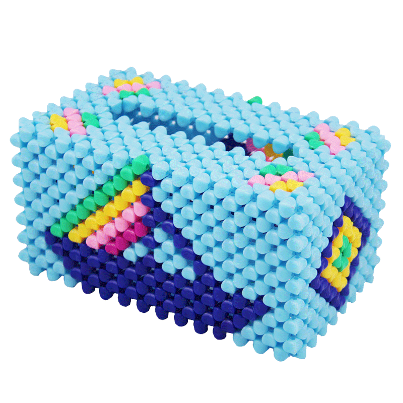 10mm solid four-corner beads DIY hand-made beaded woven tissue box material wrap acrylic square beads sparse beads beads