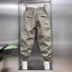 Spring and Autumn Thin Quick-Drying Pants Trendy Loose Men's Pants Cropped Pants Casual Pants 2025 New Ice Silk Sports Harun
