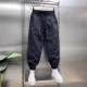 Spring and Autumn Thin Quick-Drying Pants Trendy Loose Men's Pants Cropped Pants Casual Pants 2025 New Ice Silk Sports Harun
