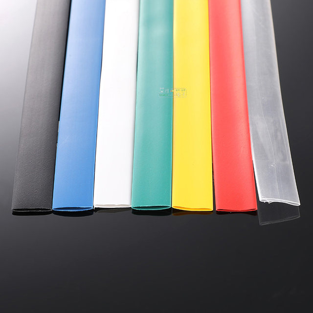 WOER wordless color heat shrink tube casing shrink tube environmentally friendly audio line insulation casing protection sold separately