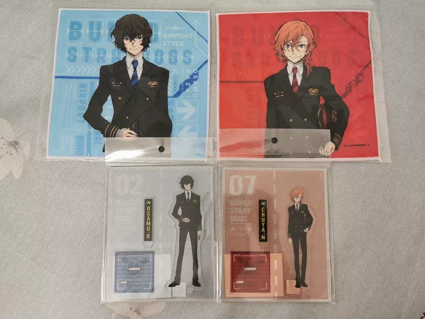 国内配送 成田空港限定 文豪ストレイドッグス 太宰治 個セット アニメグッズ Seaesta Com Sg