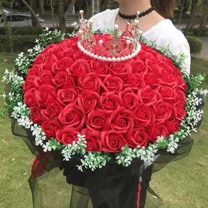 皂花花束99朵 新人首单立减十元 22年4月 淘宝海外 皂花花束99朵 新人首单立减十元 22年4月 淘宝海外